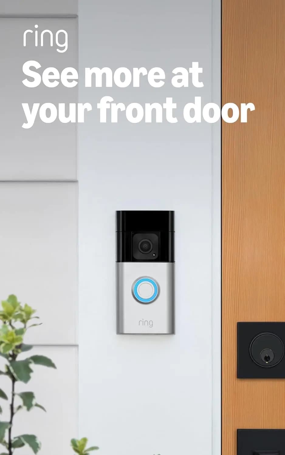 Videocitofono Smart Ricondizionato con Visione HD+, Avvisi di Movimento e Comunicazione Bidirezionale