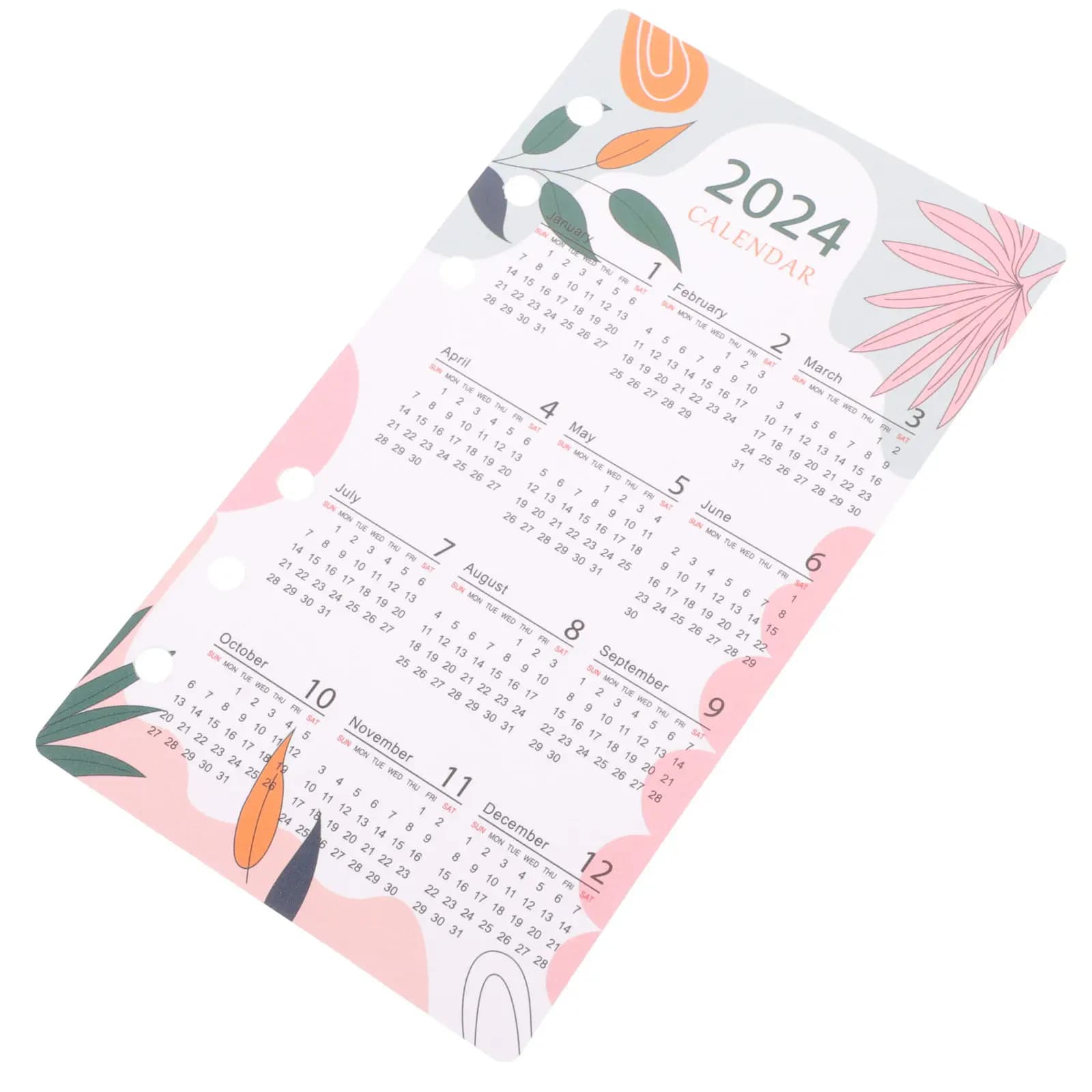 Eleganti Divisori in Acrilico per Calendari e Quaderni, Separatori Multifunzionali per Agende e Planner, Pratici per la Pianificazione Quotidiana