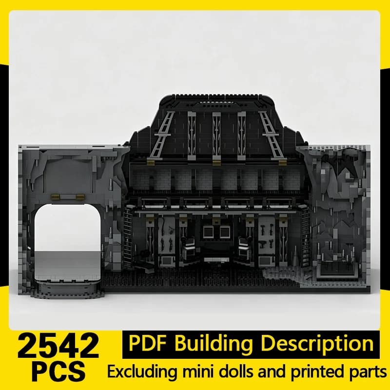 Popular Anime Model MOC Building Bricks Dark Underground Cave Modular Technology Gifts Holiday Assemble Toys Suit Display