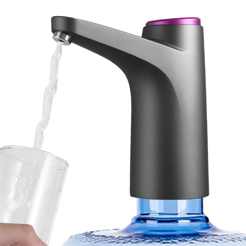 Distributore d'acqua portatile da 5 galloni distributore d'acqua universale per bottiglie da 2.5 3 e 5 galloni pompa per bottiglia d'acqua di ricarica USB