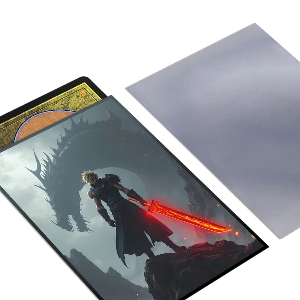 60PCS 66x91mm Anime Buste per carte Ragazze Gioco da tavolo Carta commerciale interna compatibile con /MGT/PTCG/PKM Gioco di carte i migliori regali