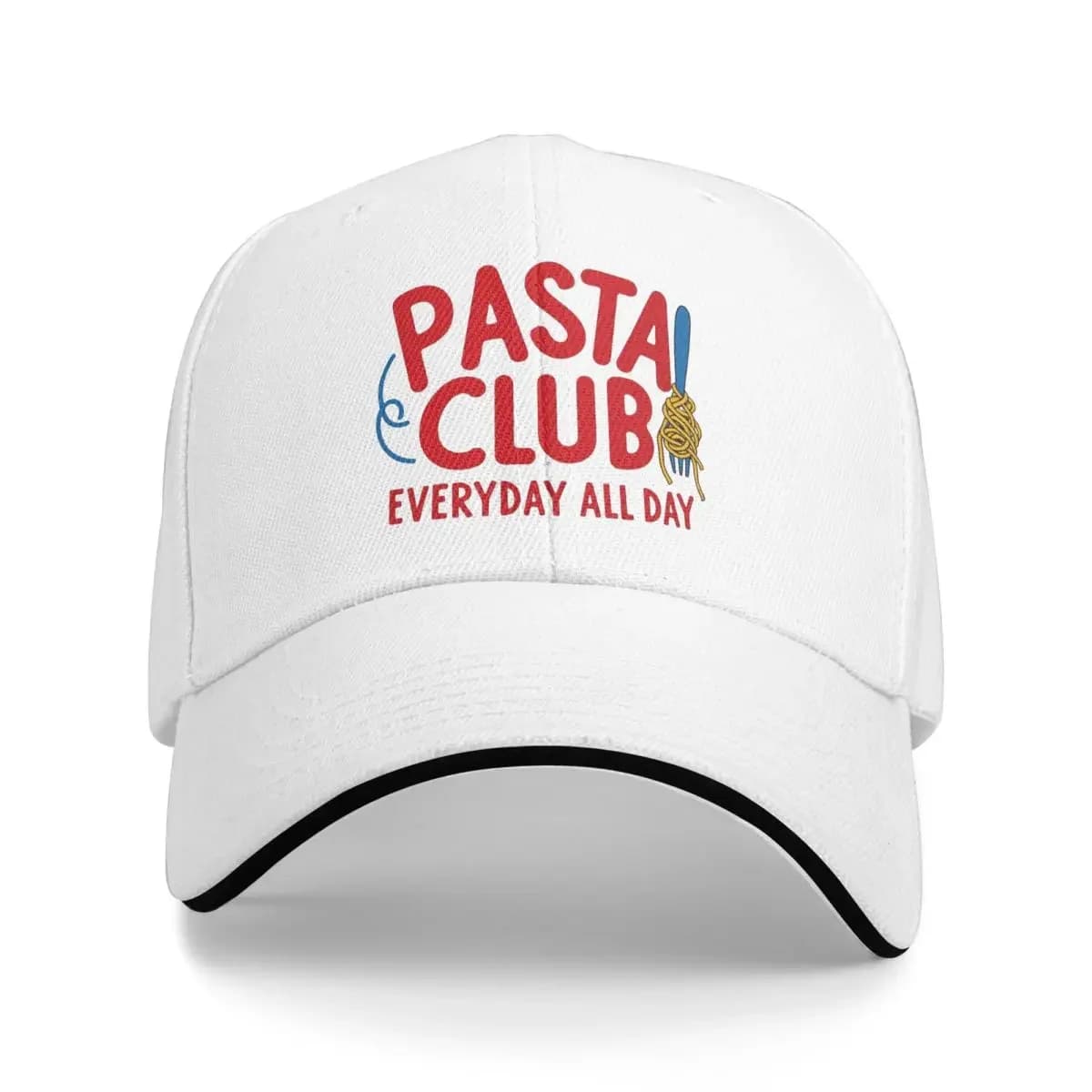 Pasta Club Baseball Caps Peaked Unisex Hats