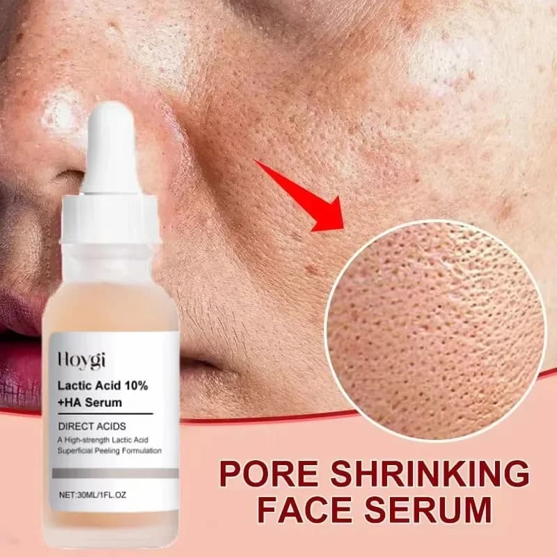 Lactic Acid Serum for the removal of large pores Quick Shrinking of pores Minimization of Hydrating Essence Smooth Repair Korean Skin Care