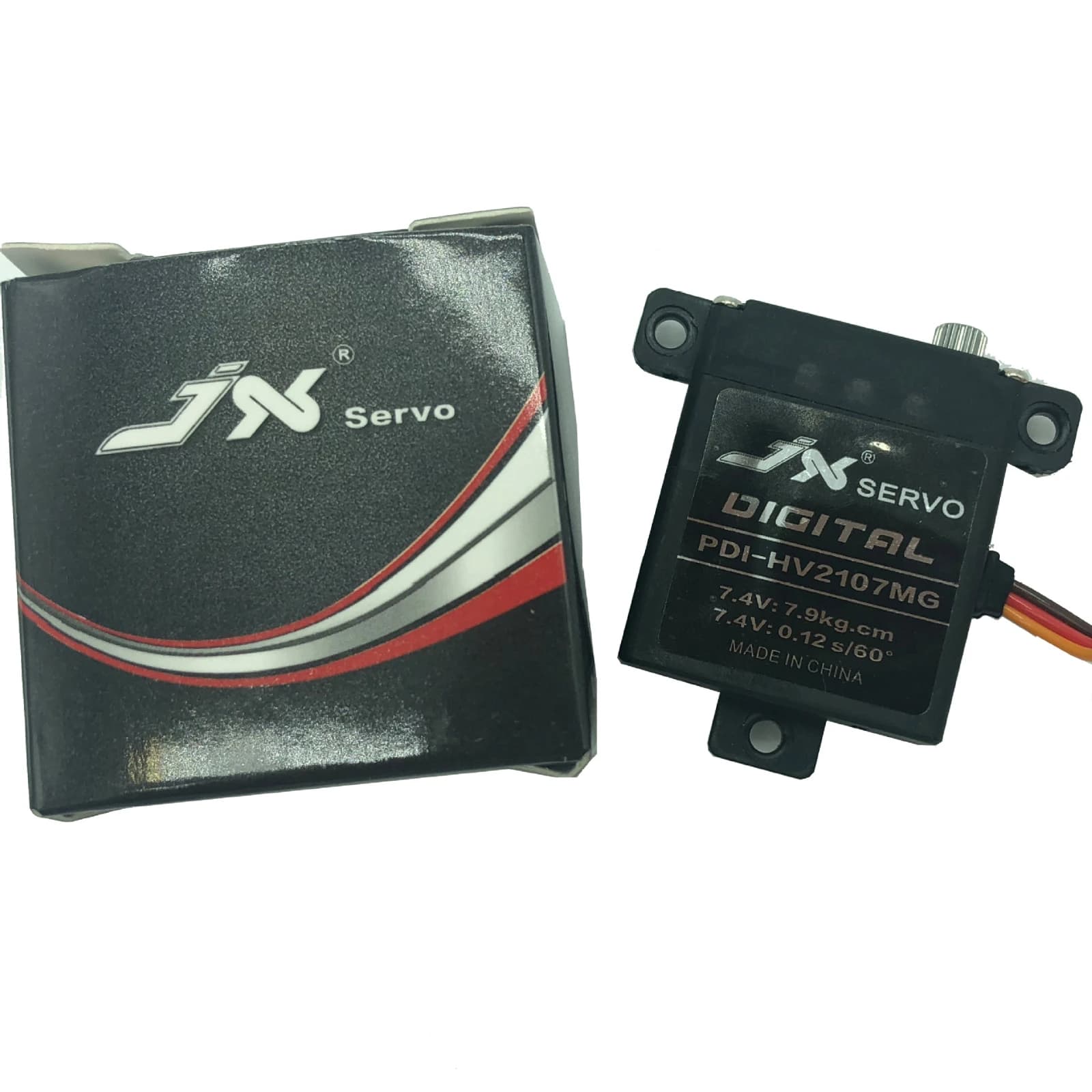 PDI HV2107MG 8KG Digital Servo High Voltage CNC Metal Gear Steering Servo For RC Fixed Wing Airplane Helicopter Robot