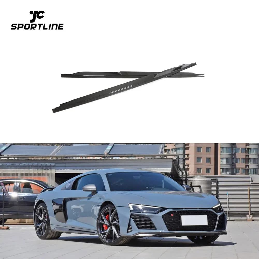 Latest Pre-preg R8 V10 side miniskirt models for Audi R8 V10 Performance Coupé 2 doors 2023