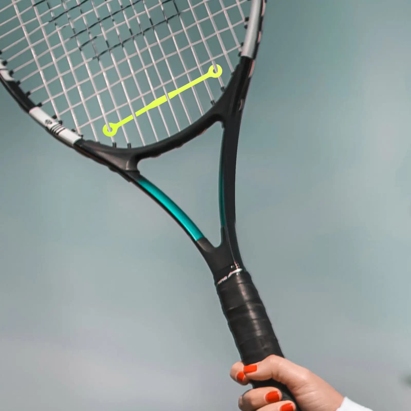 5 Pezzi Antivibrazioni in Silicone per Racchette da Tennis, Ammortizzatori Portatili e Leggeri, Accessori per Racchette da Tennis