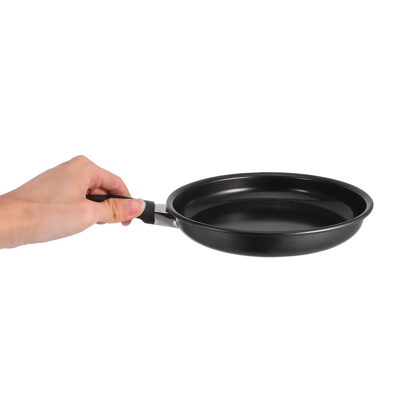 Anti-Fastening pan for Eggs, Mini 18 Cm Domestic pan with Flat Base, for Pancake, Omelette, Steaks, Compatible with Gas and Induction