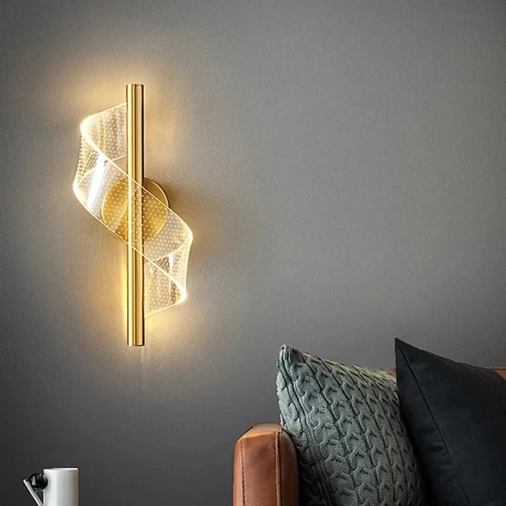 JOYON Nordic LED Wall Lamp Indoor Lighting For Bedroom Bedside Parlor Background Wall Light Modern Indoor Decoration Sconces