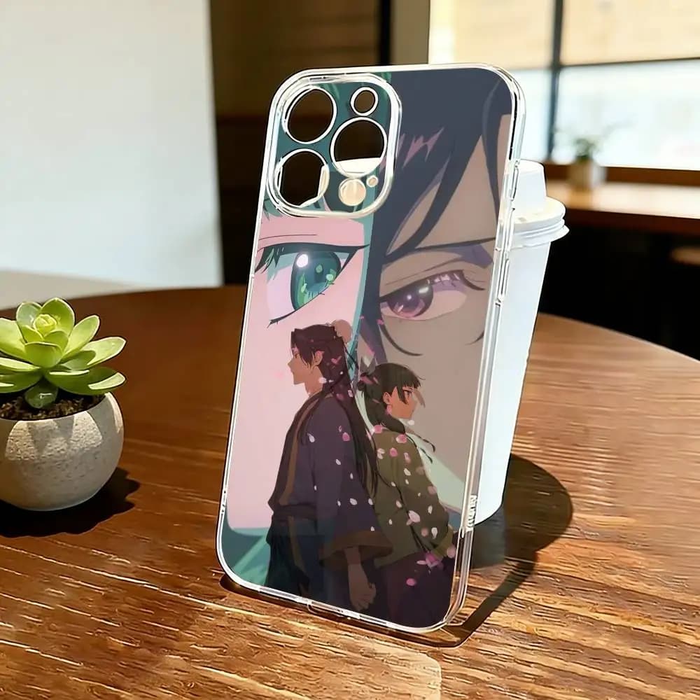 Cover per telefono The Apothecary Diaries in silicone trasparente morbido per iPhone 17 16 15 14 13 12 11 Mini Pro Max Plus