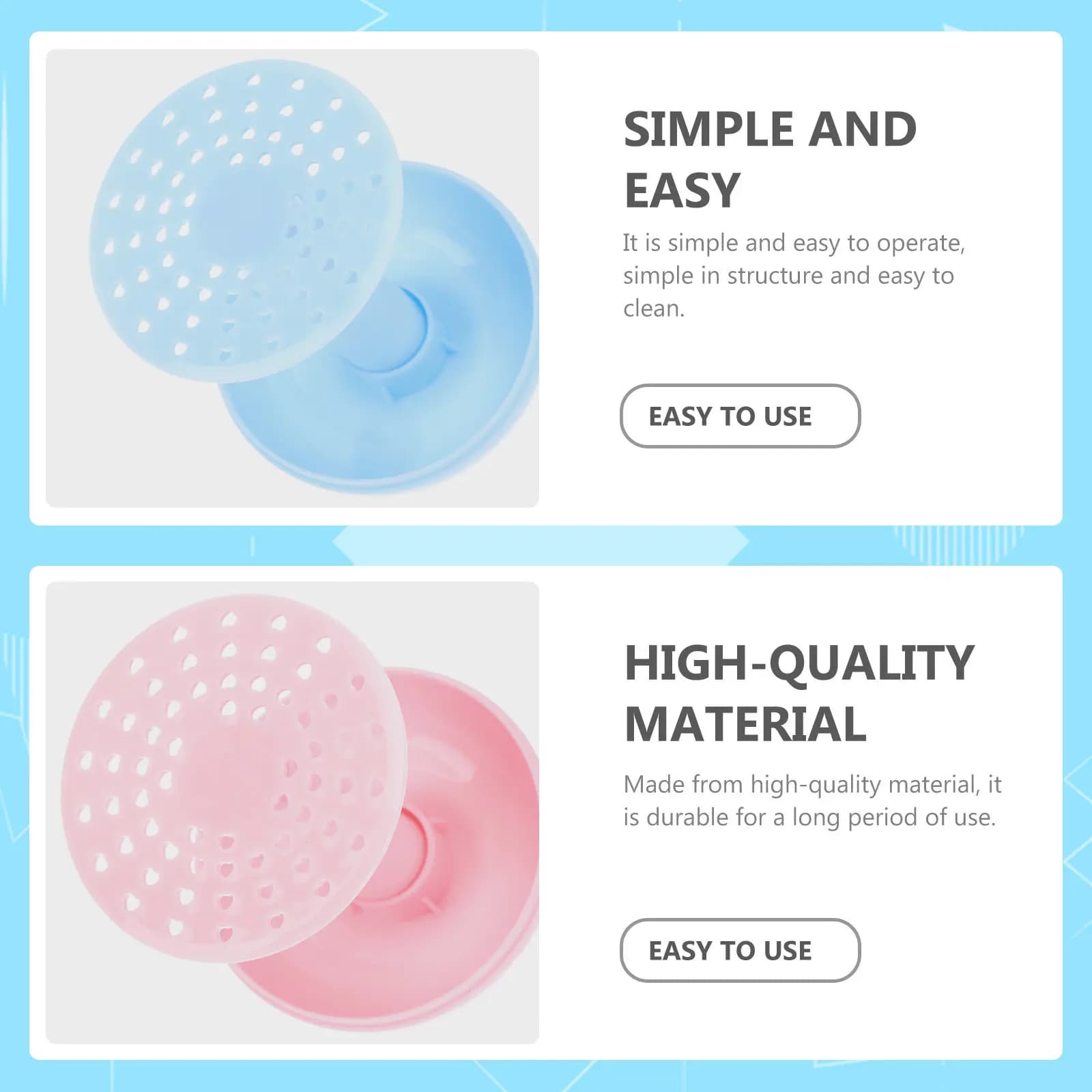 Set di 3 Flaconi Manuali per Schiuma, Dispenser di Sapone Portatile per Viaggio e Bagno, Dispositivo per Pulizia del Viso