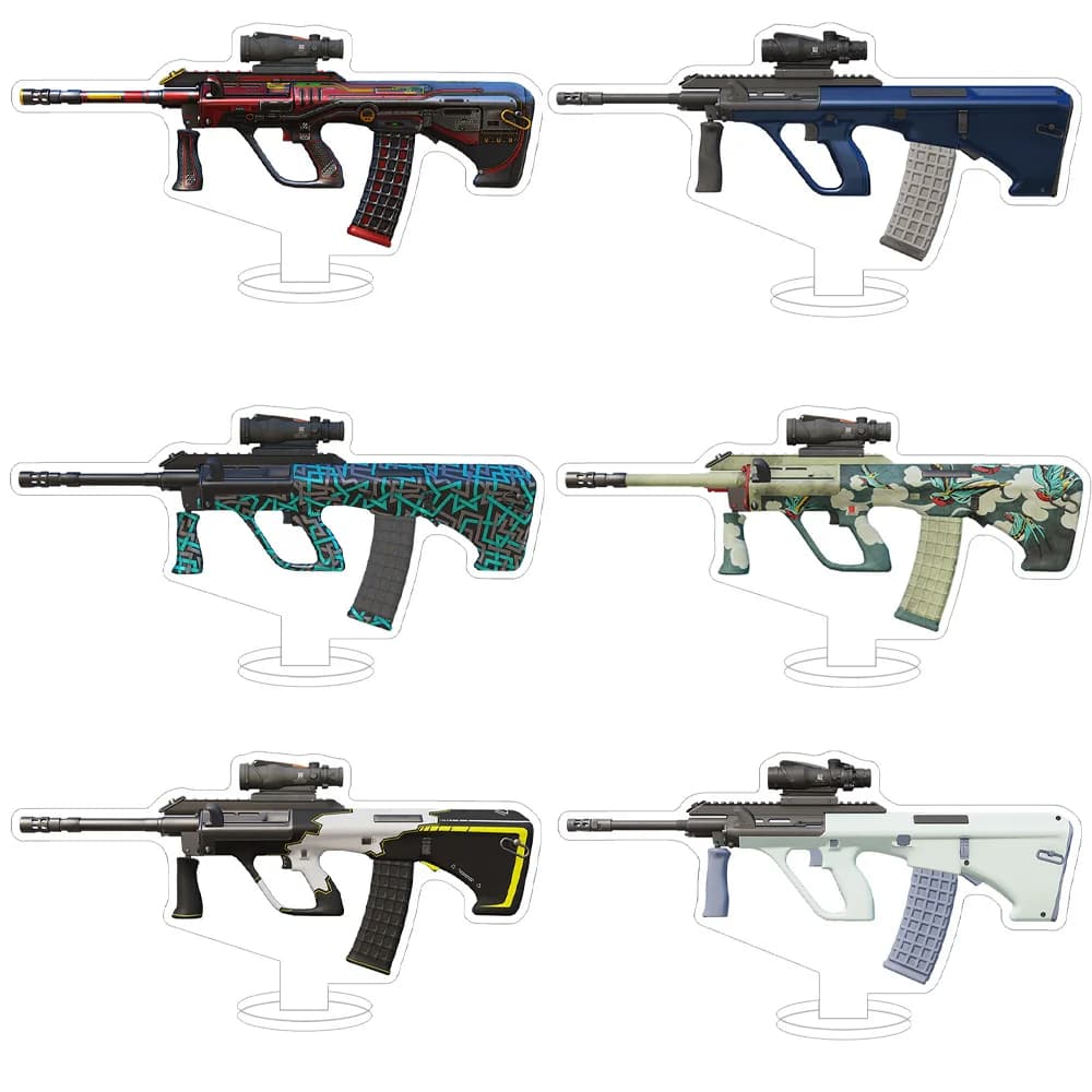 Supporto in acrilico per fucili da gioco CS2 GO Akihabara Accept Hot Rod Eye of Zapems Radiation Hazard, statuetta anime, ornamento da scrivania, regalo GK