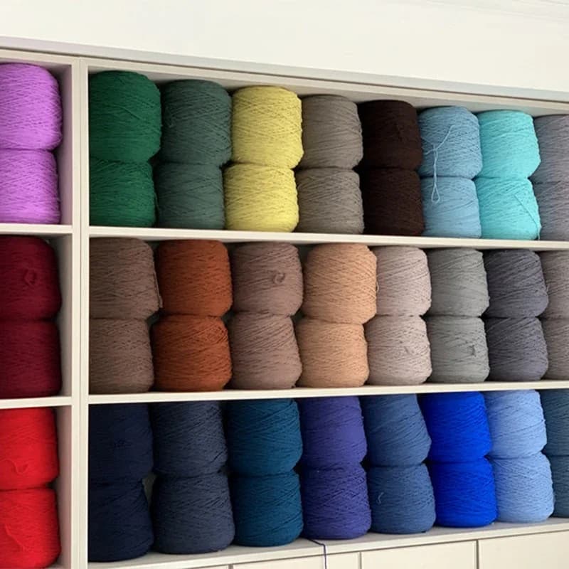 400g Professional yarn for tufting gun 8 cotton yarn threads for custom DIY carpets making knitting tools