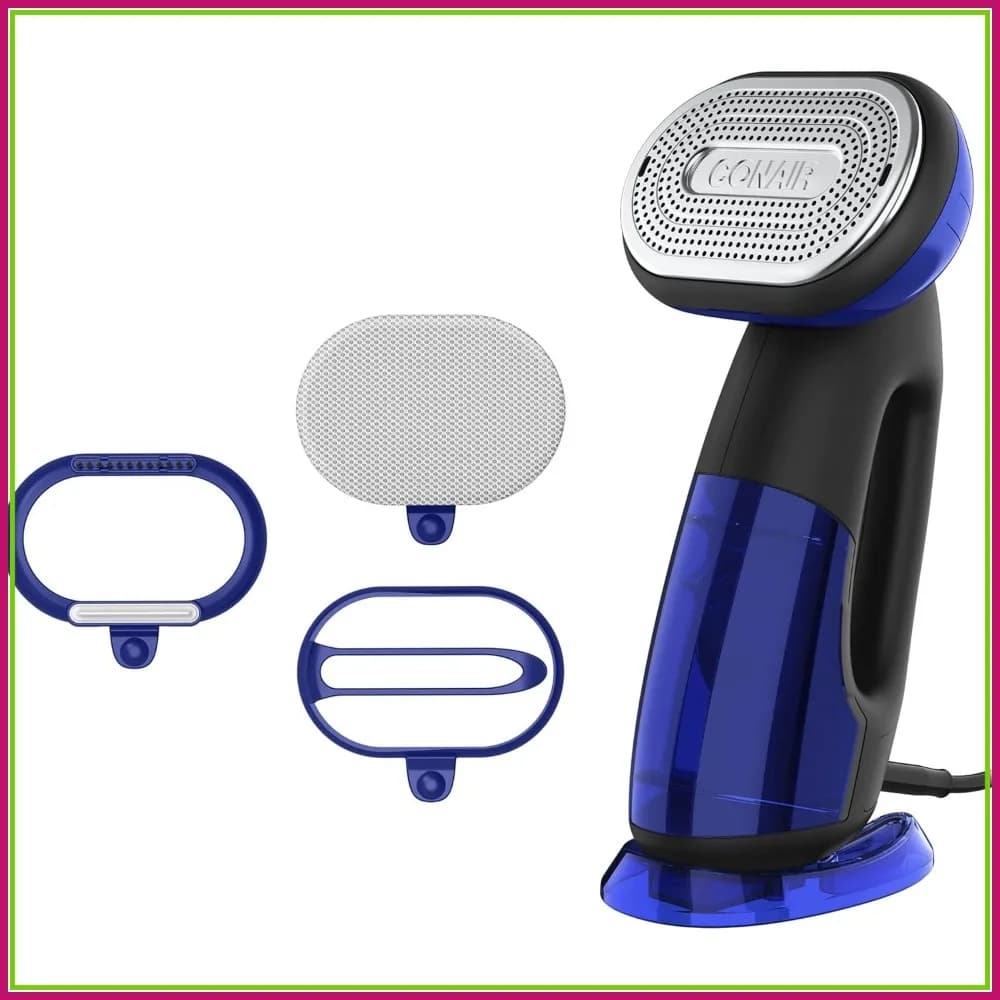Ferro da Stiro e Vaporizzatore 2-in-1 per Vestiti, Turbo ExtremeSteam 1875W, Nero/Blu