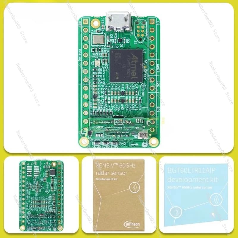 Modulo sensore radar da 60 GHz DEMOBGT60LTR11AIPTOBO1 BGT60LTR11AIP per rilevamento di movimento e presenza umana