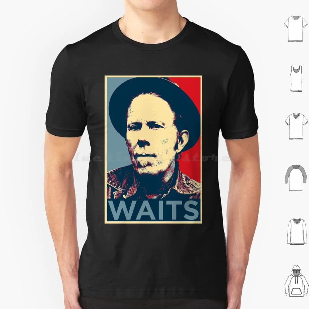 Tom Waits T Shirt 6xl Cotton Cool Tee Winona Ryder Tom Waits Cinema Musica Cultura pop Cultura