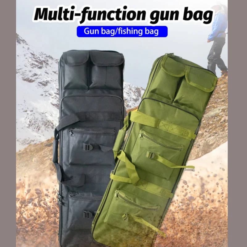 81CM 94CM 118CM Zaino Tattico Militare da Esterno per Campeggio Caccia Pesca Borsa Copertura Protettiva Attrezzatura da Caccia in Nylon