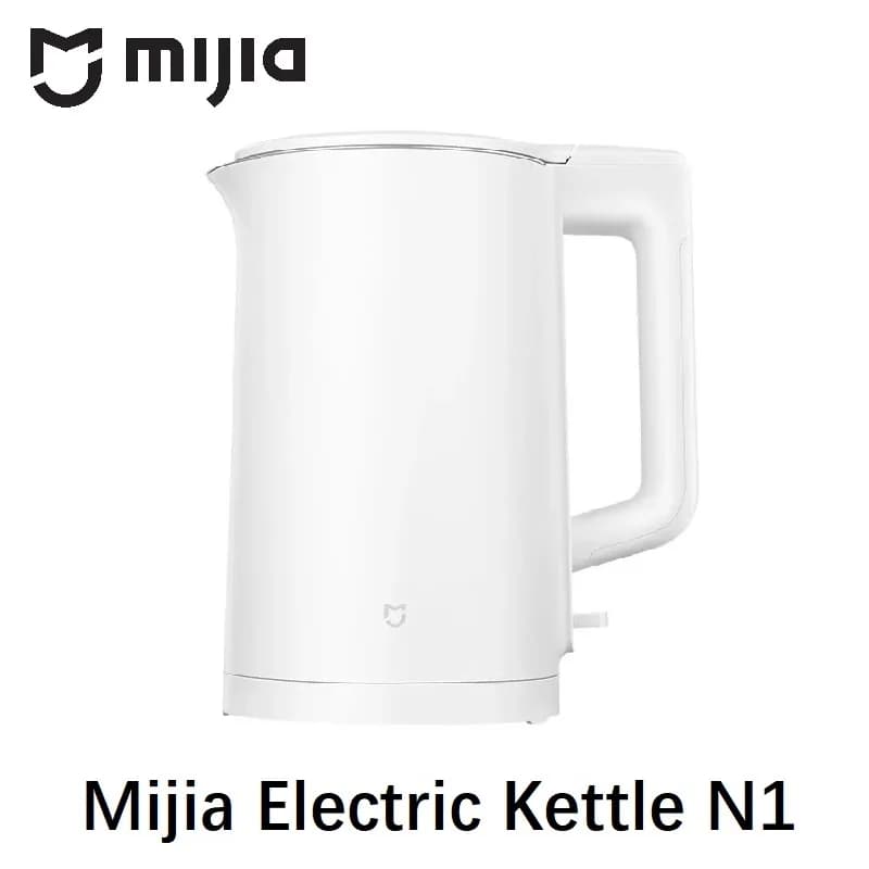 Bollitore Elettrico MIJIA N1 a Riscaldamento Rapido, Bollitore Intelligente in Acciaio Inox 1.5L 1500W 220V per Casa e Caffè