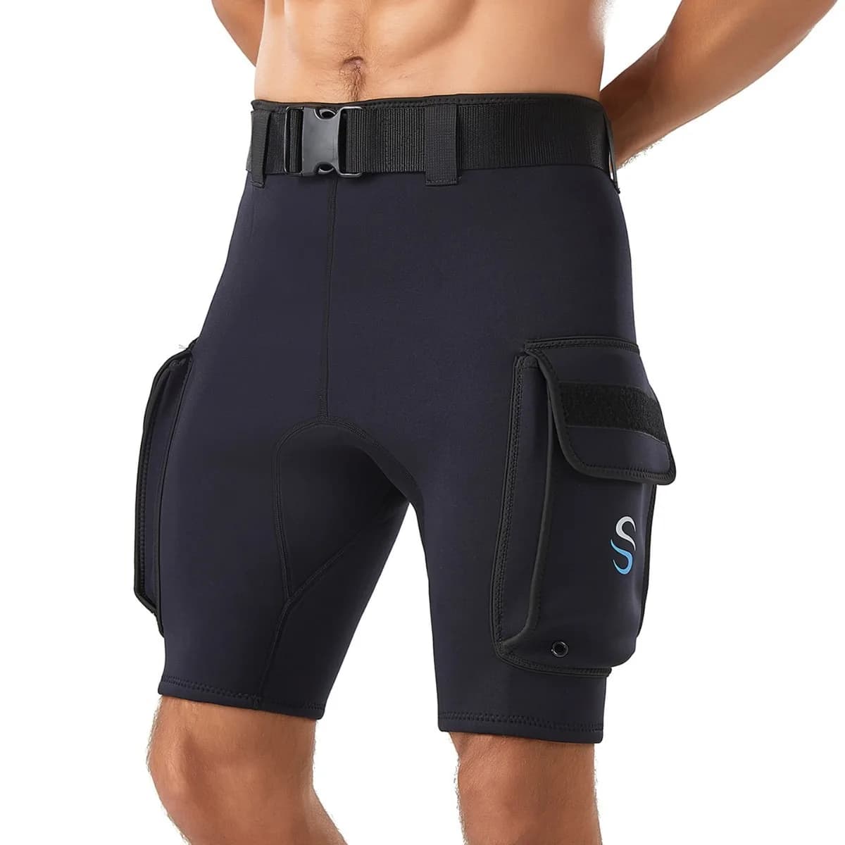 Nuovi pantaloncini da immersione in Neoprene da 3mm Jump Scuba Snorkeling Diving mute pantaloncini tascabili