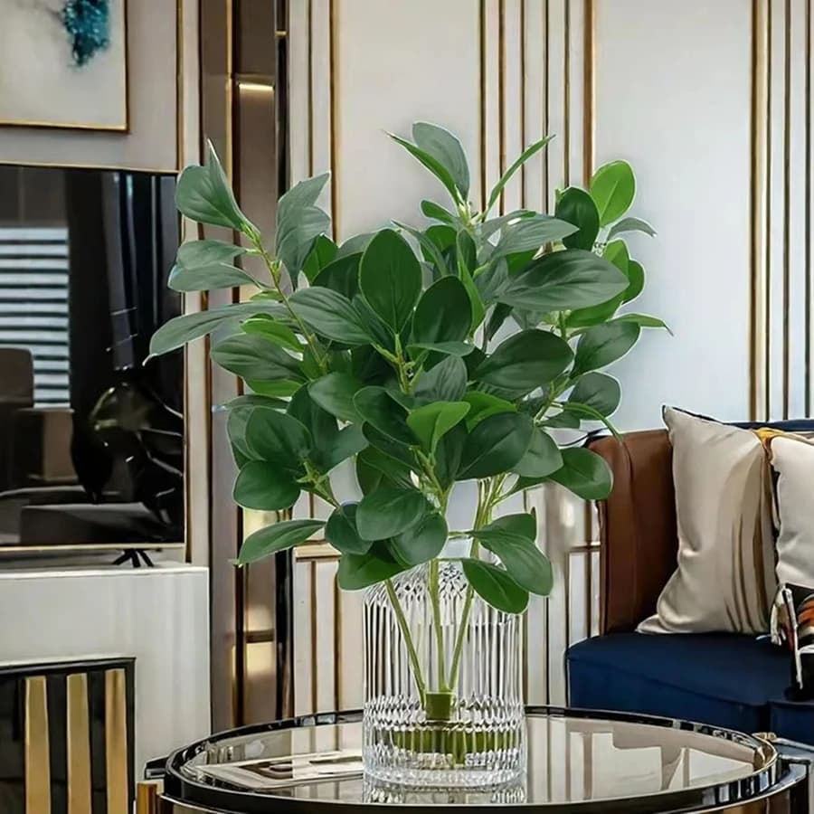 Fiori Artificiali, Pianta Verde Yulan, Bouquet da Sposa, Decorazioni per Casa, Giardino, Tavolo da Pranzo, Camera da Letto, Esterni, Fai-da-Te, Regali