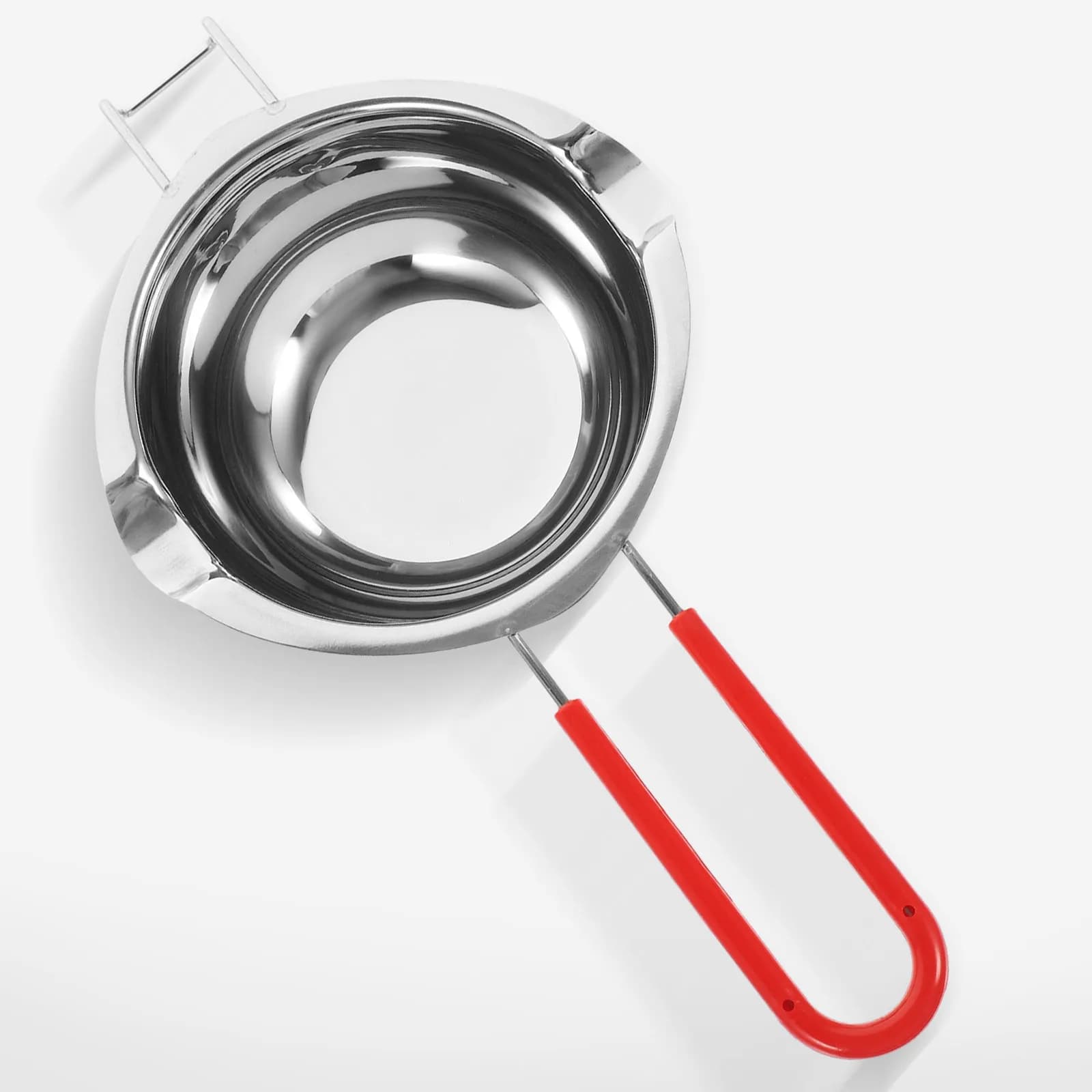 Set di pentole per cera profumata in acciaio inossidabile resistente con cucchiaio a manico lungo e termometro per la creazione fai-da-te di strumenti per la fusione di aromaterapia