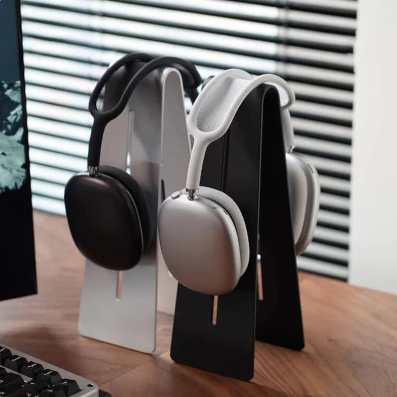 GWANG Desktop Headphone Stand Aluminum Alloy Universal Holder for Wired Wireless Headsets Gaming And Office Use
