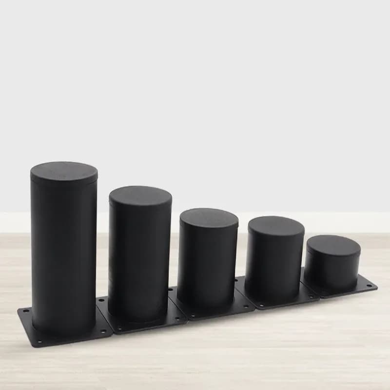4 pezzi/set piedini per mobili in acciaio inossidabile piedini per mobili in metallo piedini per divani piedini di supporto per mobile TV piedi per letto piedi per tavolino