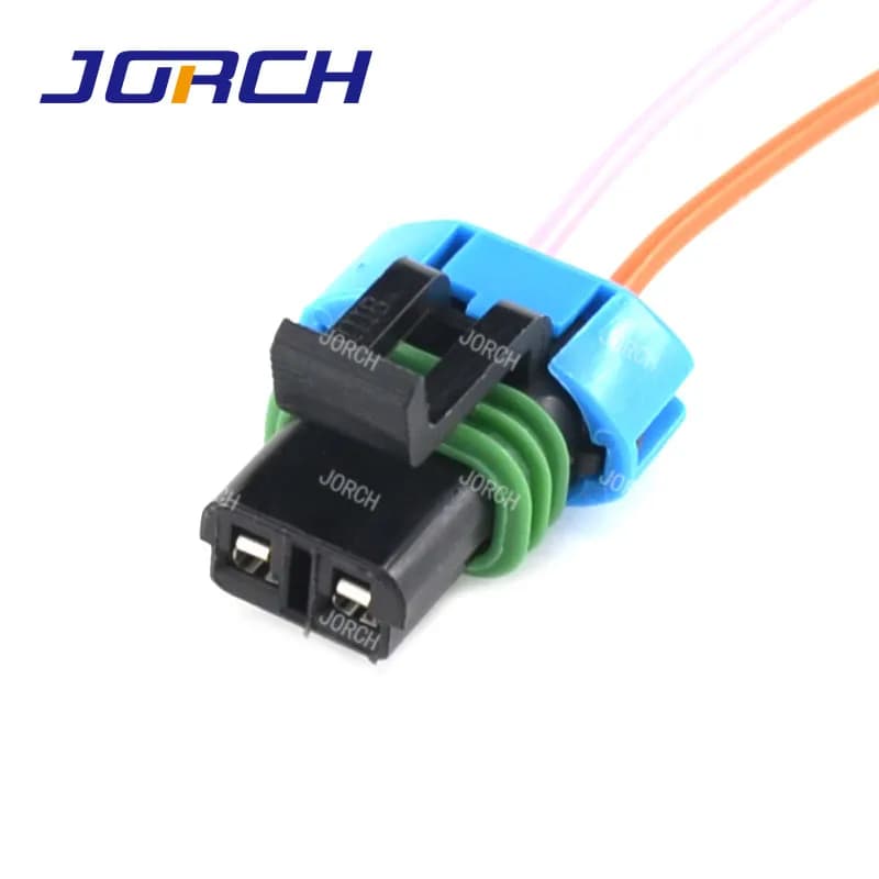 2 Pin GM Weather Pack Kit Female Waterproof Sensor Fan Electronic Plug Auto Wire Harness Connector 15300027