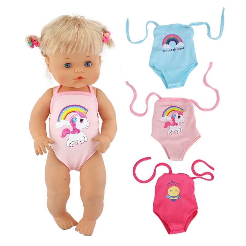 2022 Nuovo costume bikini da indossare per bambola Nenuco da 42 cm 17 pollici vestiti per bambole