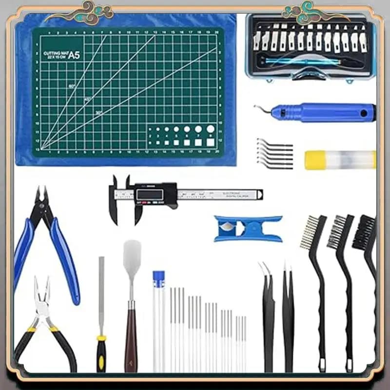A46M-3D Printer Polishing Tools 3D Printing Tools Kit For Finishing 3D Model File Trigger