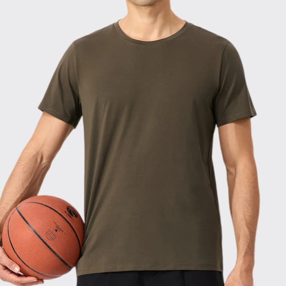 T-shirt sportiva estiva da uomo, maglia da allenamento per palestra, fitness, corsa, a maniche corte, abbigliamento sportivo.