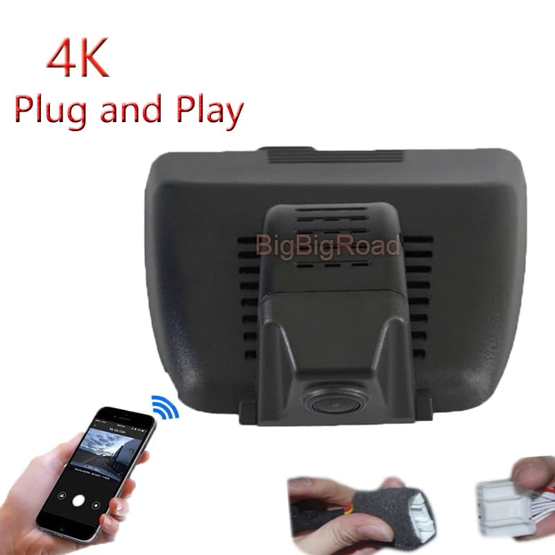For Honda Accord 2020 2021 2022 10th Generation 4K Plug And Play Car Wifi DVR Driving Video Parking Camera Auto Dash Cam