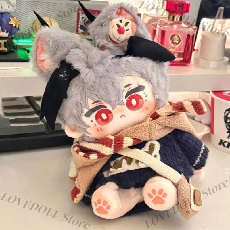 20 centimetri Gioco Arknights Loghi Kawaii Cosplay Cotone Bambola Corpo Orecchie Cartoon Anime FAI DA TE Cambia Vestito Morbido Peluche Figure Giocattolo Ventole Regalo