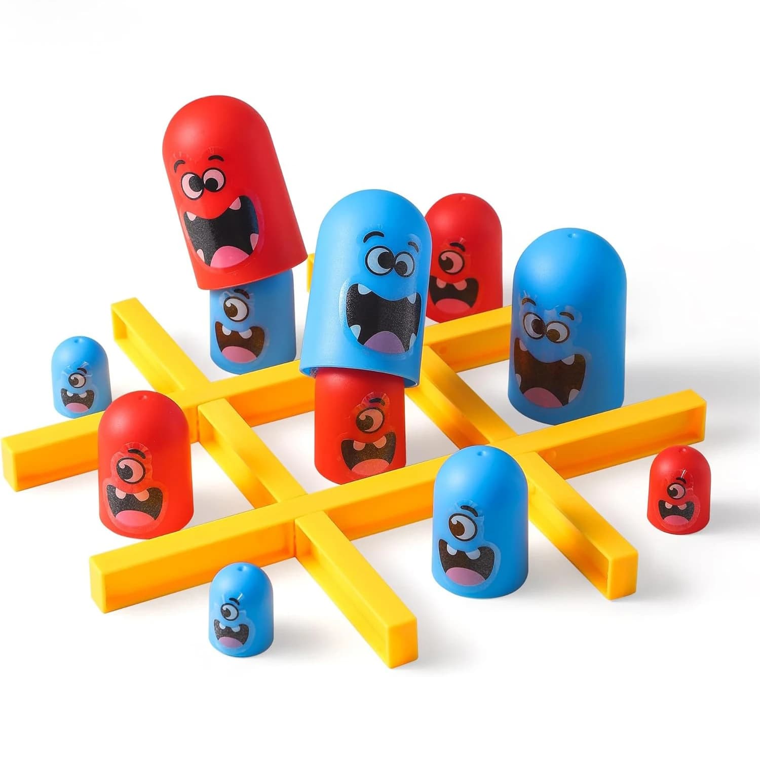 Set di Gioco Interattivo per Bambini Jingzi Chess, Gioco Divertente Genitore-Figlio, Giocattolo Puzzle con Bambole