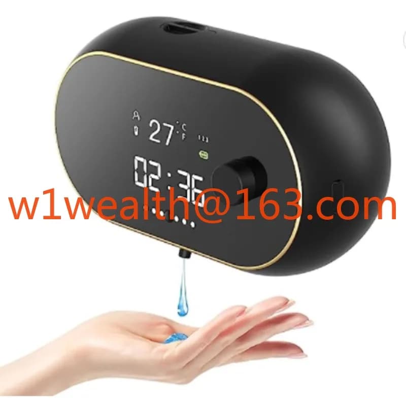 Macchina automatica per disinfettante per le mani, lavaggio intelligente della schiuma a induzione, distributore di sapone a induzione a parete per telefono cellulare,