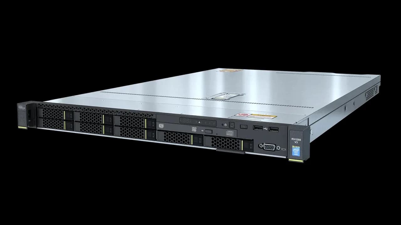 Server di archiviazione X99 a doppio canale a 8 bit con altezza 1U, 48 core, NAS, doppia porta ottica 10G, supporto U. 2