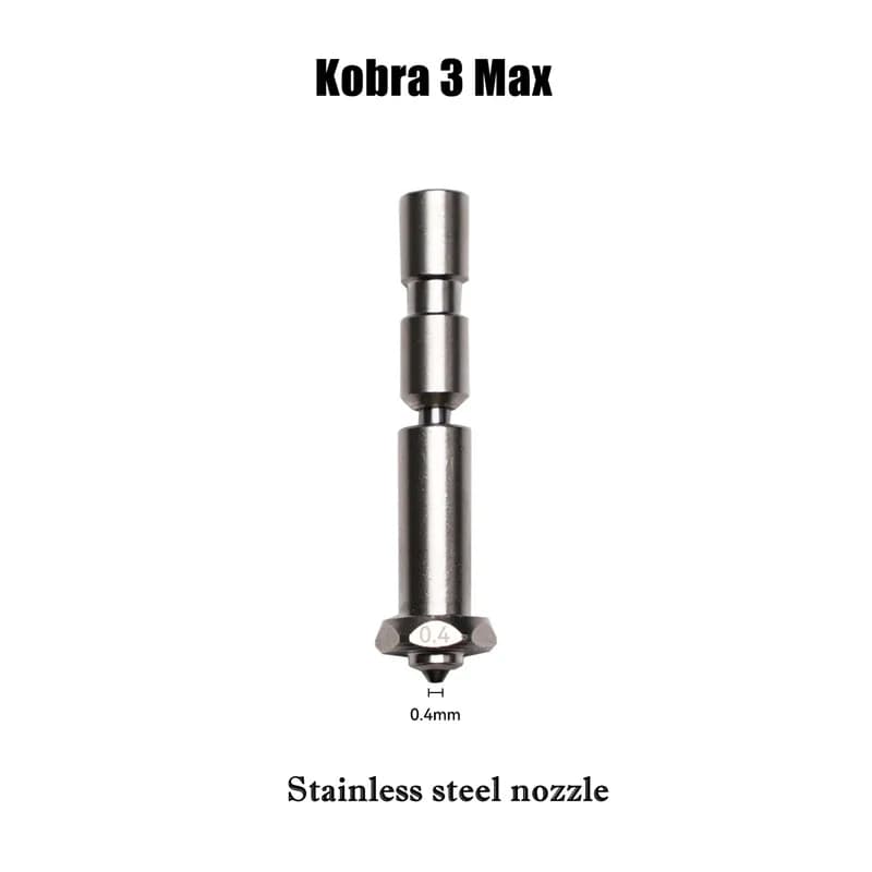 1 pezzo di ugello in acciaio inossidabile Anycubic per Kobra 3 Max / Kobra 3 Max Cobmo - Parti per stampante 3D