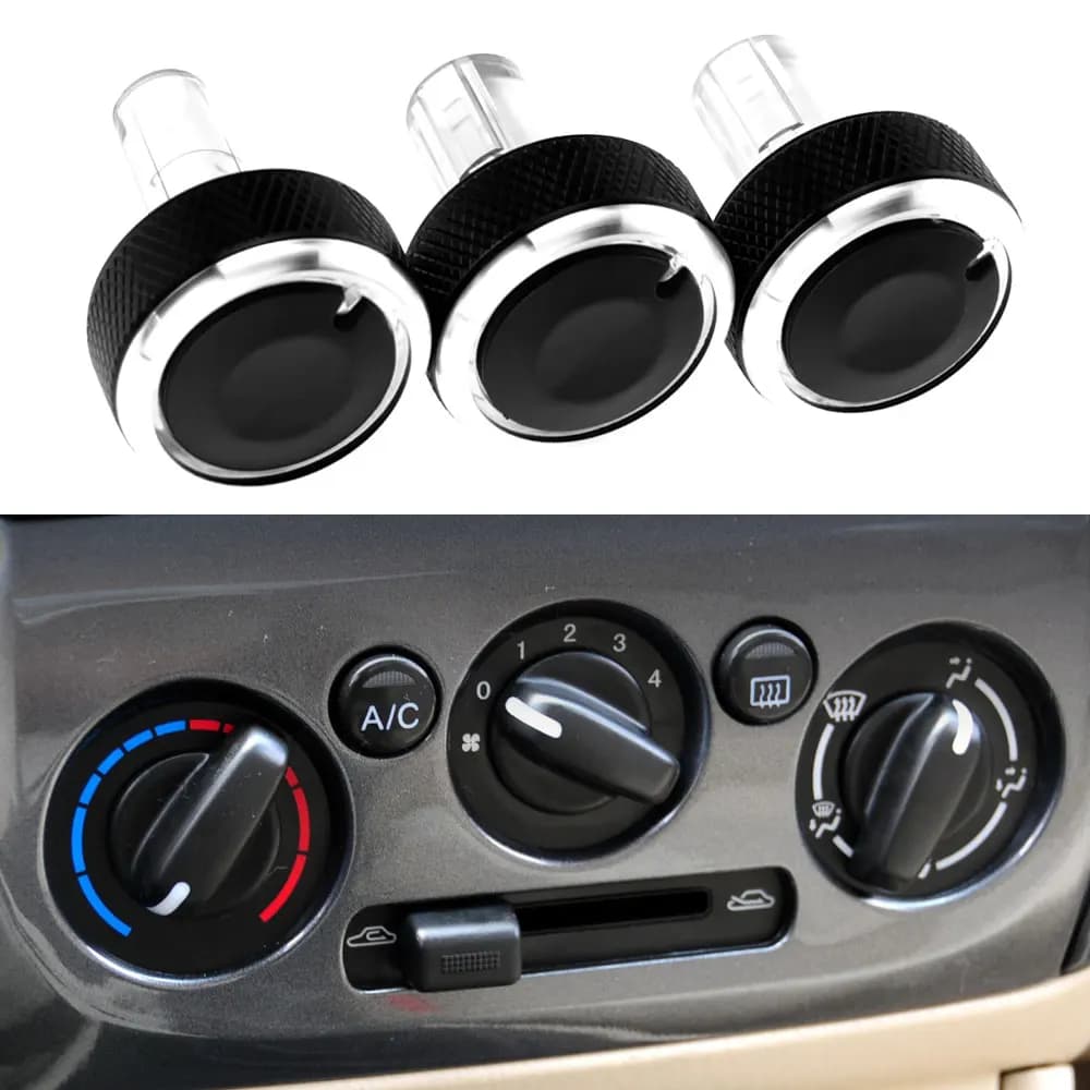 Manopole per Aria Condizionata e Pulsanti di Controllo del Calore per Mazda 323 Allegro Familia 626 Protege Haima Happin Family