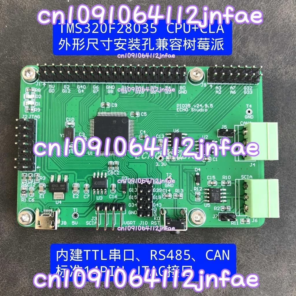 PI035 TI DSP TMS320 F28035 F280049 F280025 Development card compatible with Raspberry Pi
