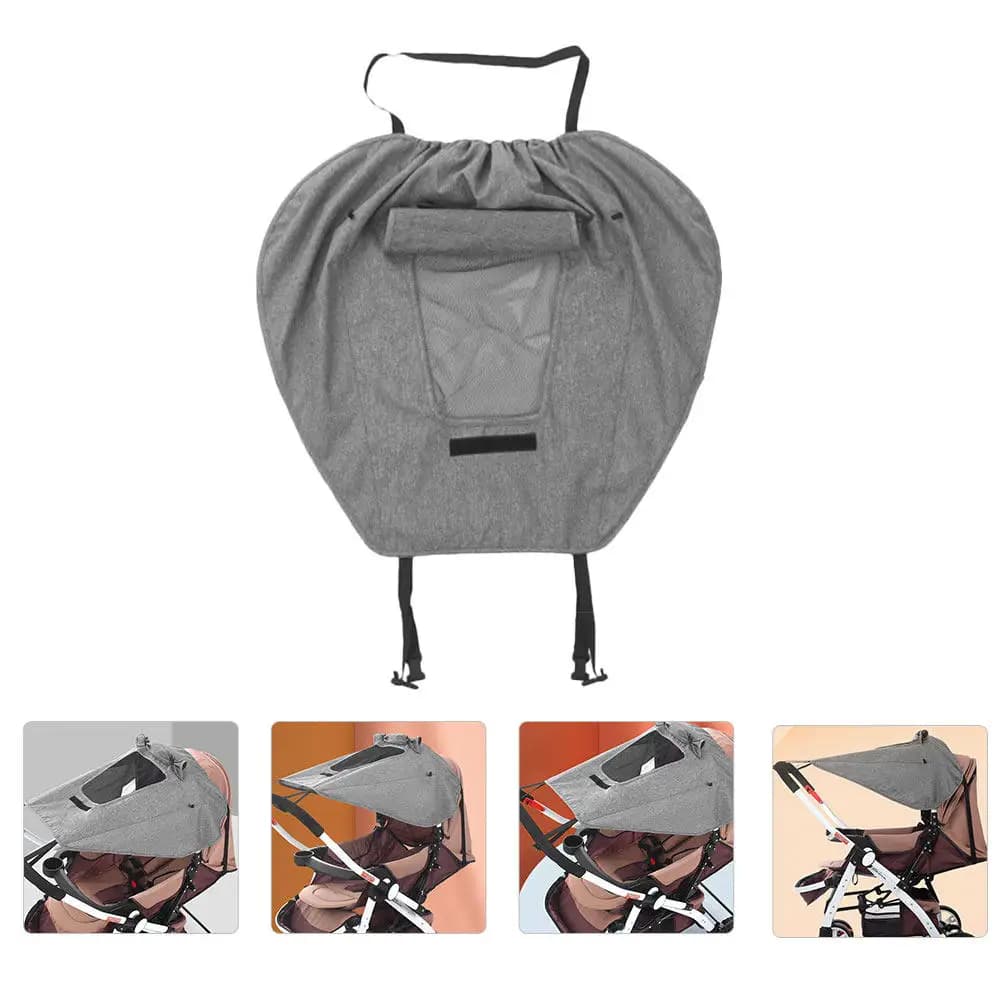 Copertura Parasole per Passeggino, Protezione Impermeabile UV, Copertura Completa per Passeggino, Protezione per Bambini, Facile da Usare