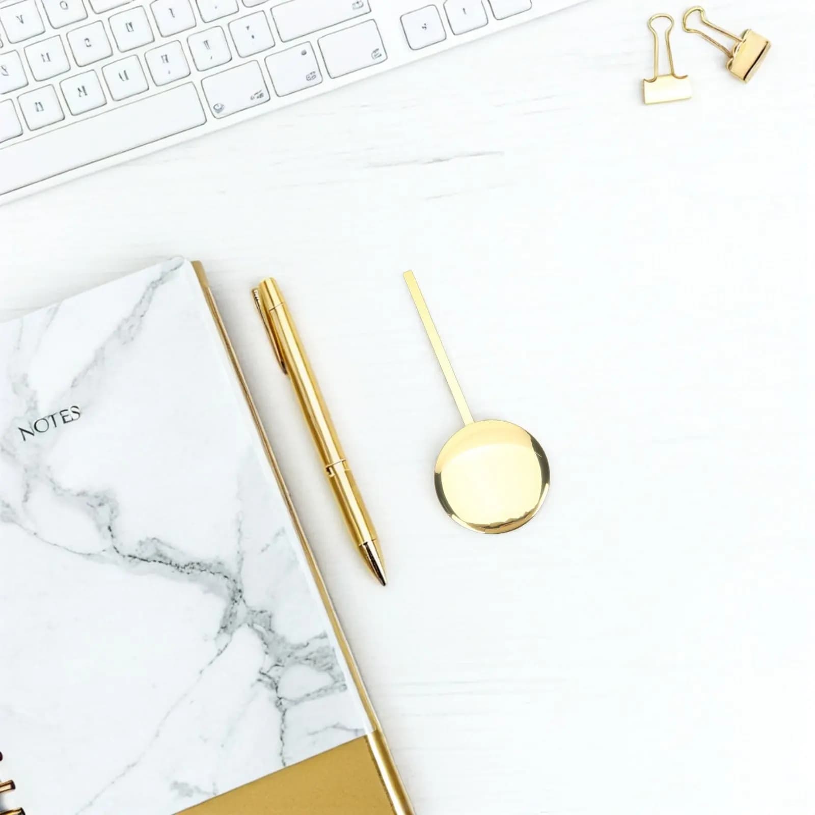 Accessori per Pendolo Orologio, Ricambi Mini da Parete con Dado di Regolazione, Solo Pendoli