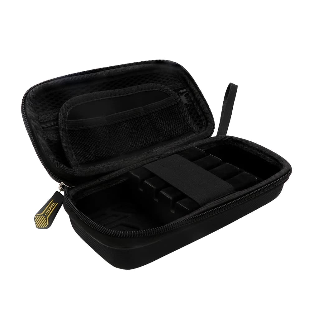 CUESOUL BEAST Dart Case contiene 3 freccette per punta in acciaio/freccette con punta morbida (solo custodia)