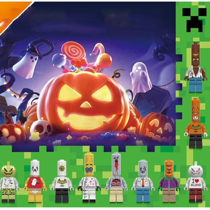 Ultimo 2025 nuovo gioco compatibile merce puzzle assemblaggio bambola modello bambola figura ornamento modello dinosauro giocattolo piccolo regalo