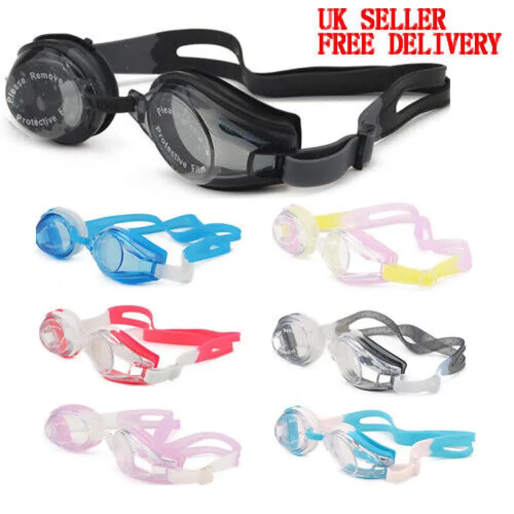 New fashionable swim glasses for men adult women kids sub glasses UV
