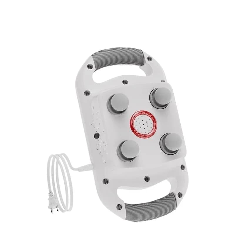 Lazy electric multi-head four-head fascia gun muscle massage instrument