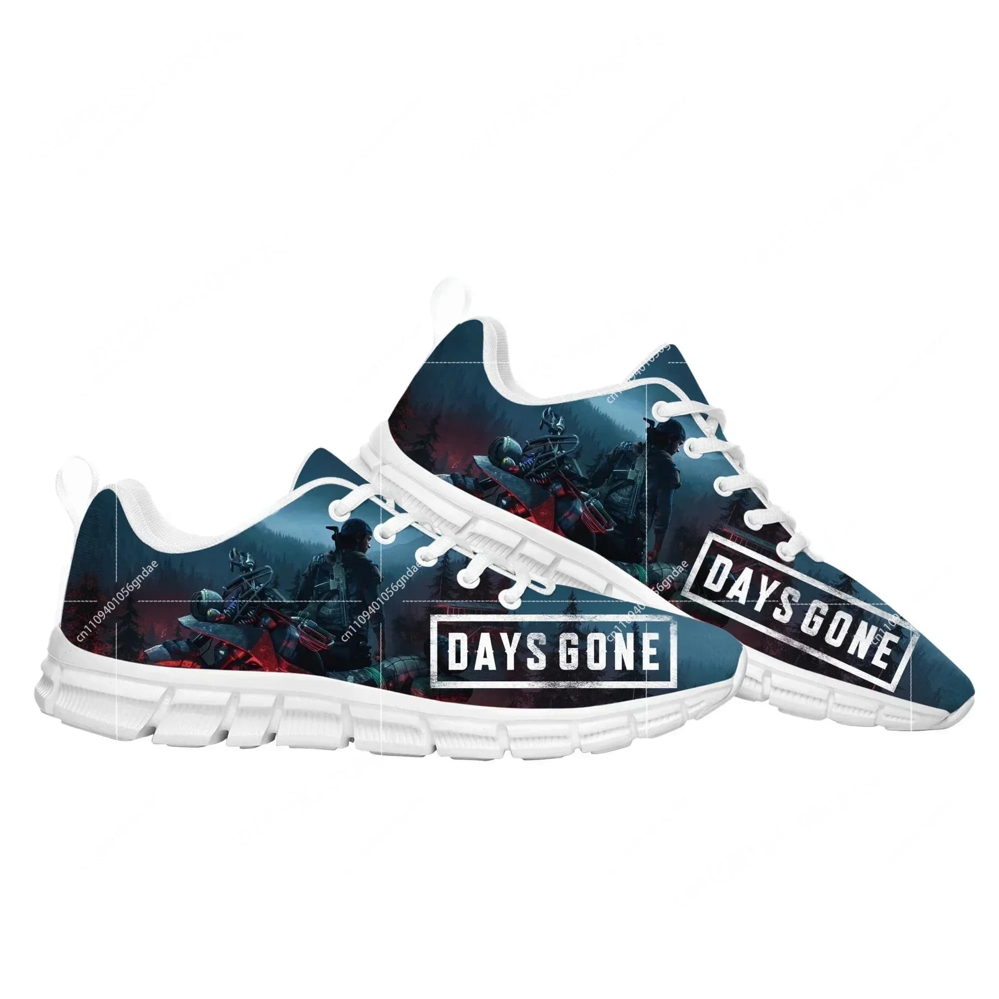 Days Gone Sports Custom Shoes Hot Cartoon Game Mens Womens Sneaker Fashion Tailor Made Couple Built Shoes