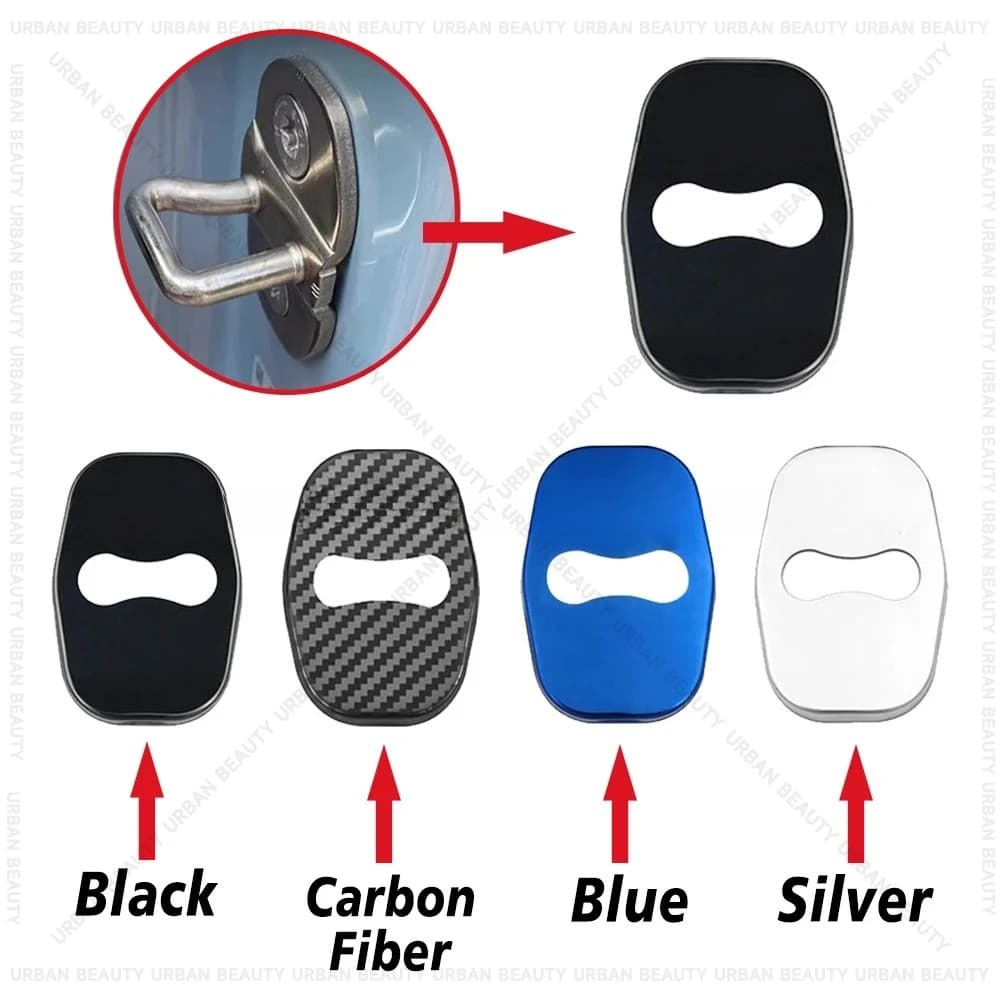 Copri Serratura Porta Auto Antiruggine Impermeabile per Jeep Avenger 516 Avenger 4XE First Edition Accessori Auto