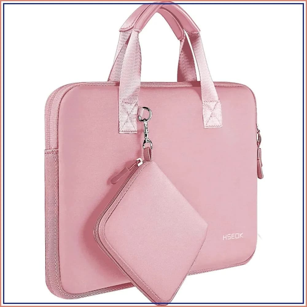 11.6 12.9 13 inch Elastic Laptop Sleeve with Small Case Compatible with 13 inch MacBook, iPad 13 12.9, XPS 13 and Most 11.6-13 inch Notebooks Tablets