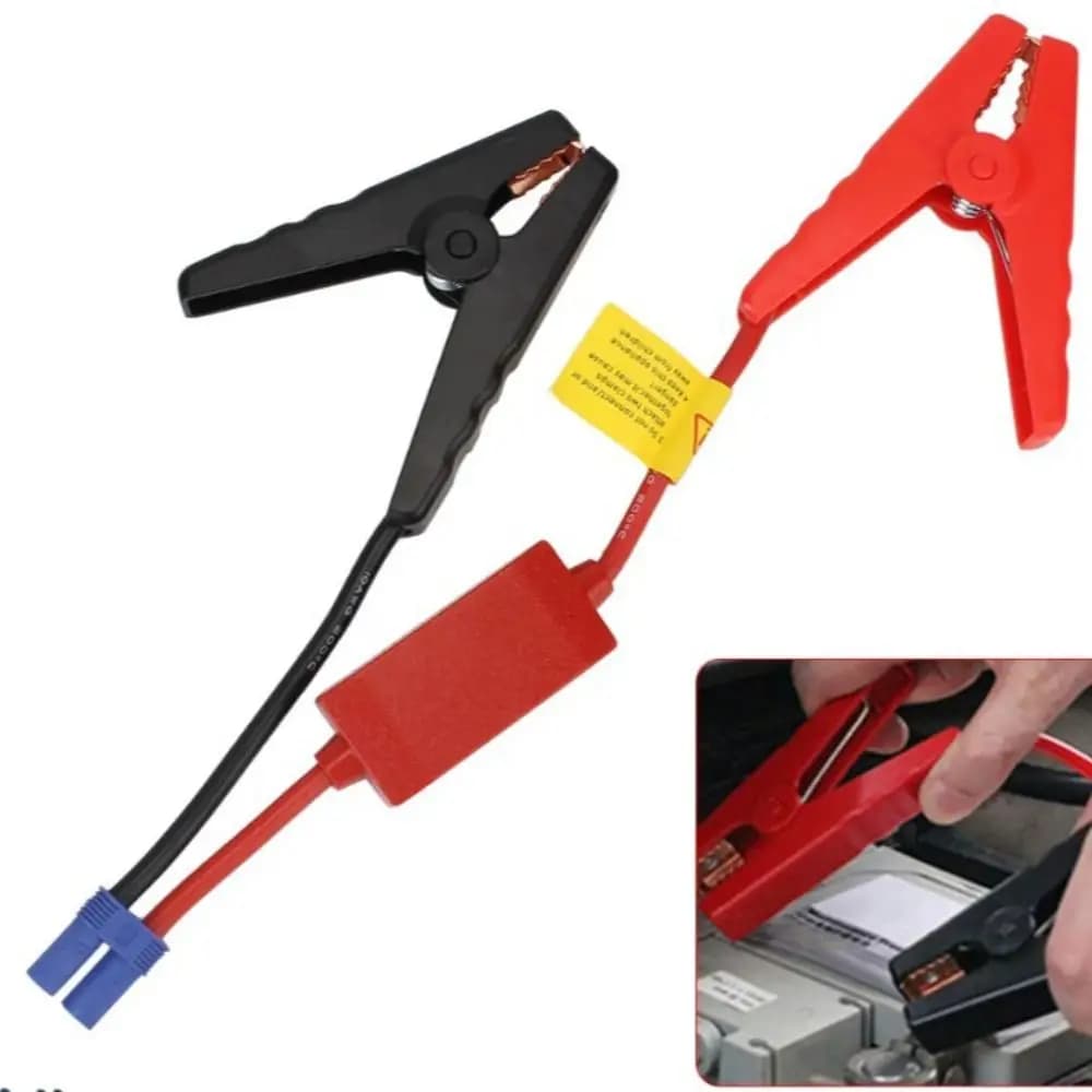 Reverse Prevention Car Jump Starter Booster Cable Auto Parts Connector Car Power Starter Clip 12V durable