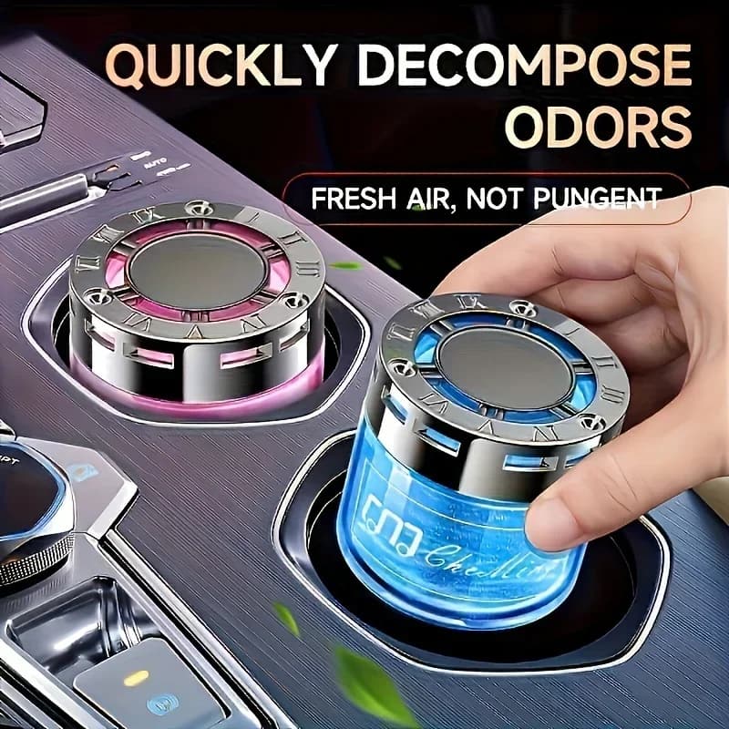 Car Aromatherapy Solid Perfume Starry Sky Flowing Sand High-End Fragrance Long-Lasting Scents Glitter Decor Air Freshener
