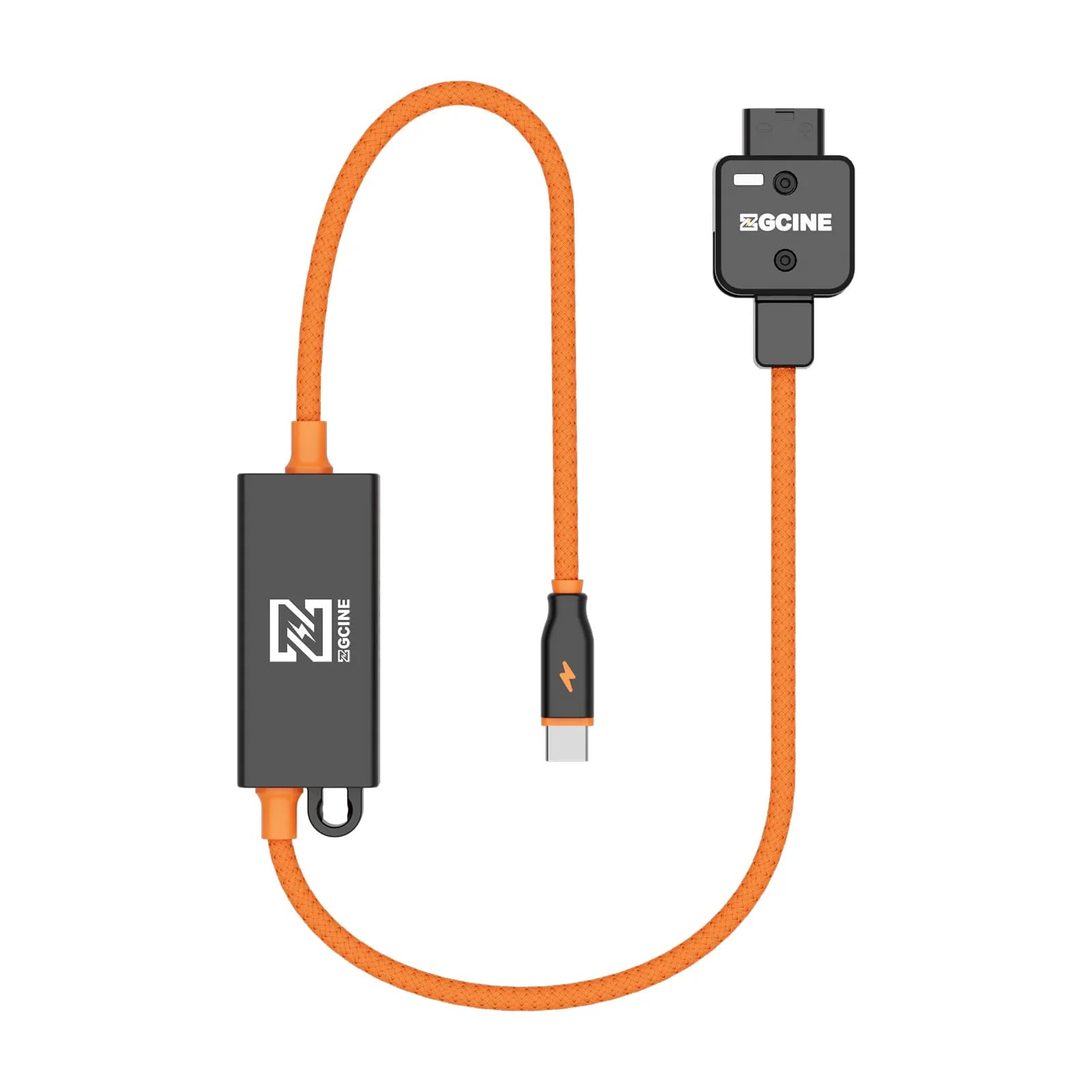 Cavo ZGCINE da 20 pollici DT-PD D-Tap a USB-C PD, cavo di alimentazione bidirezionale per caricabatterie V-Mount, per batterie V-Mount, fotocamere mirrorless e telefoni.
